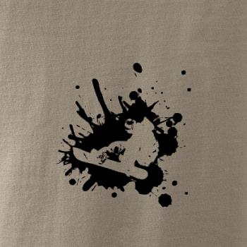 Snowboard splash Snowboard splash