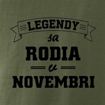 Legendy sa rodia v novembri