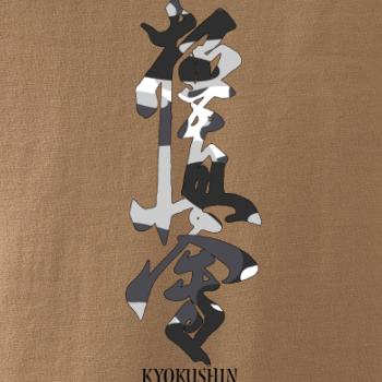 Kyokushin maskáčový nápis