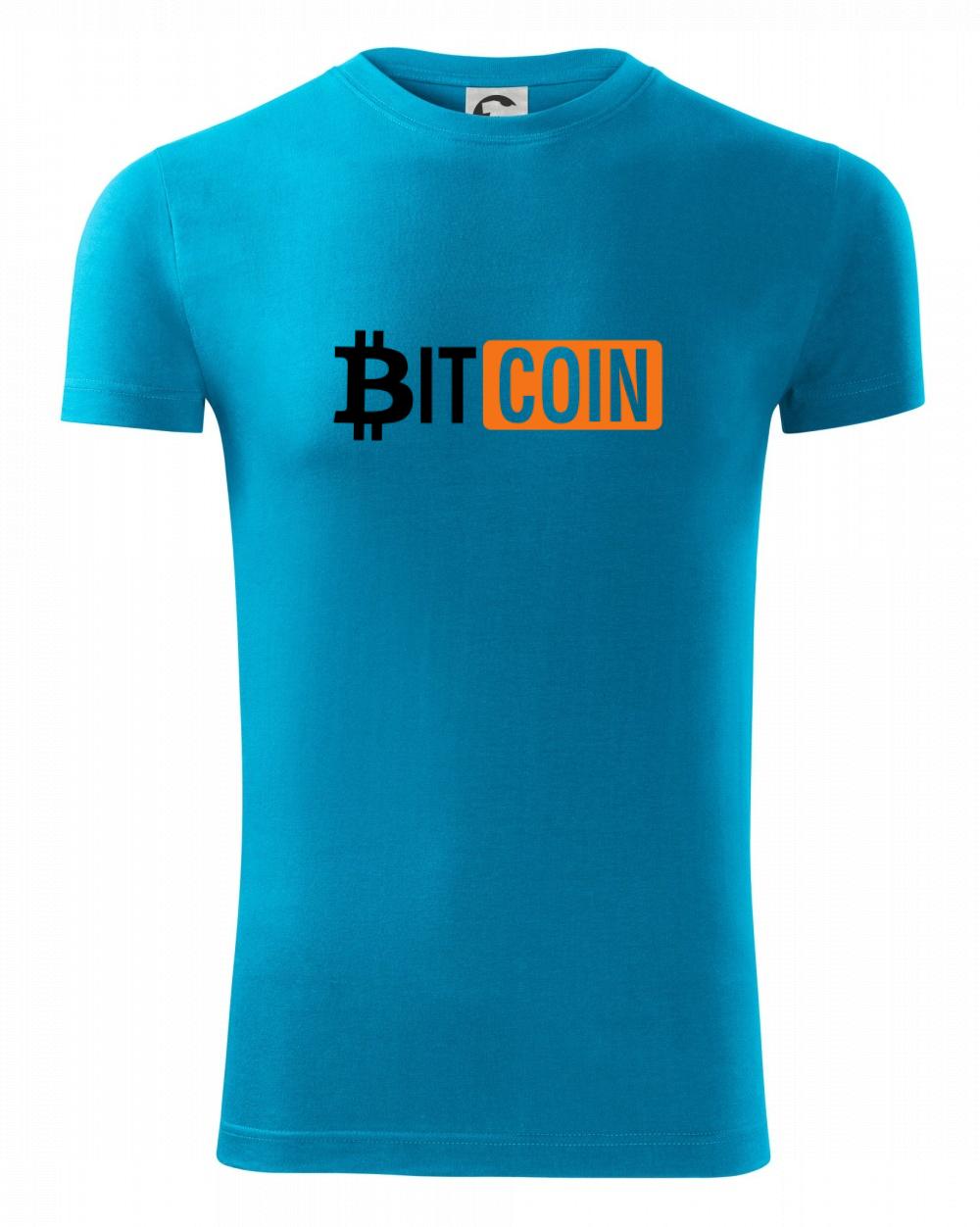 Bitcoin nápis Bitcoin nápis