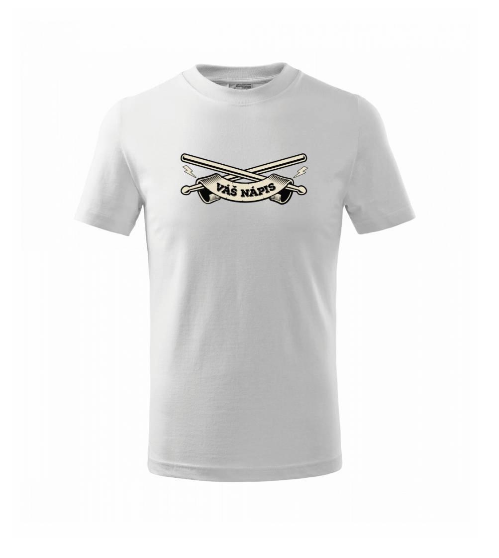 Rock paličky vlastní nápis