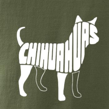 Čivava nápis