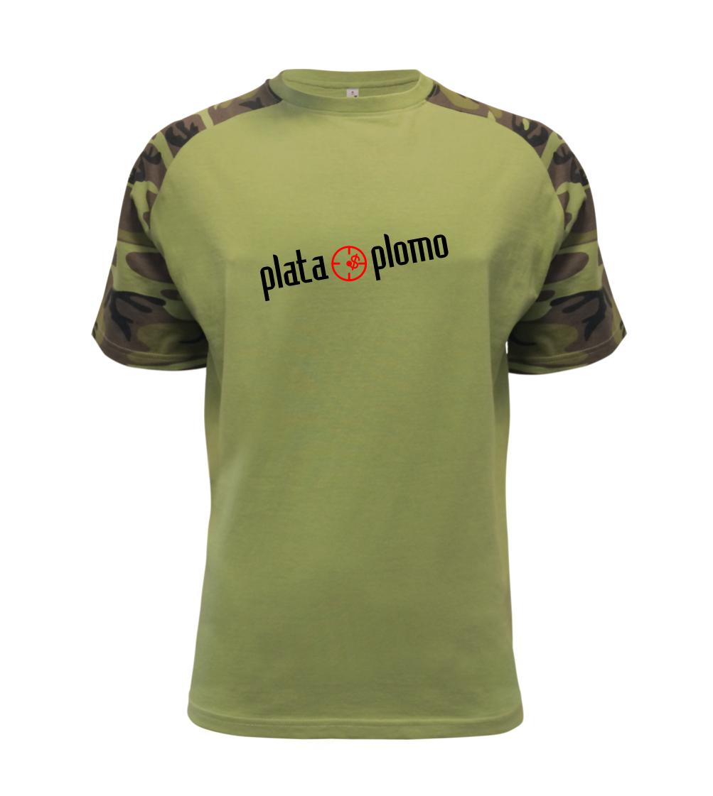Seriálové tričká - Plata oplomo - Raglan Military