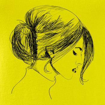 Ručne maľovaná žena