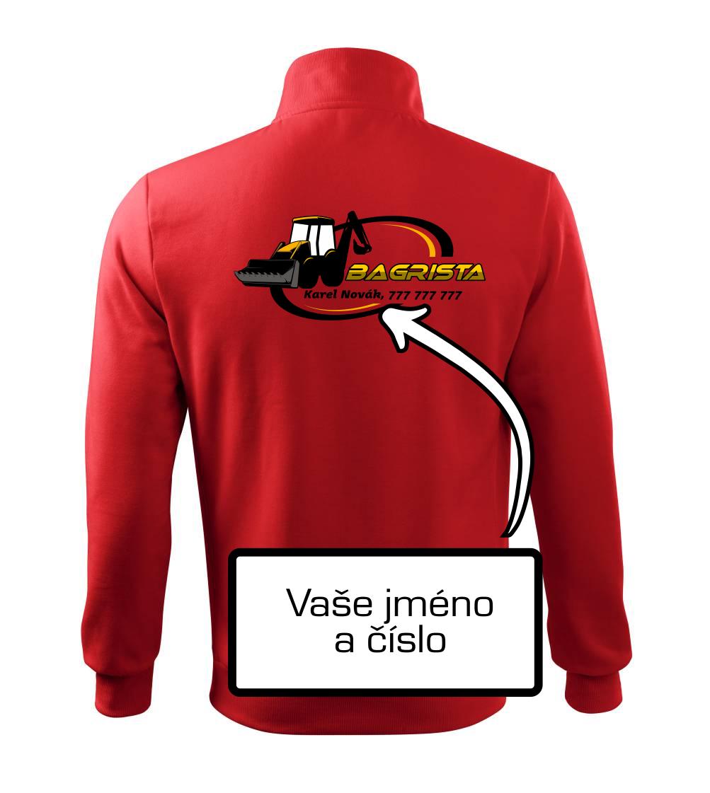 Bagrista v kruhu - vlastný nápis Bagrista v kruhu - vlastný nápis