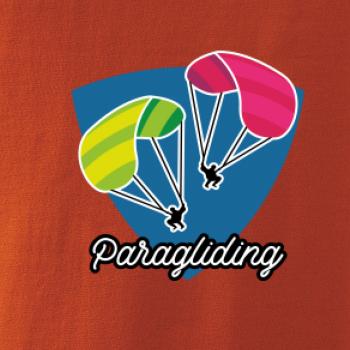 Paragliding dva padáky