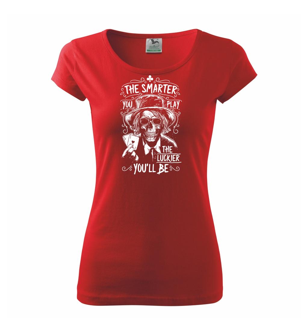 Lucky poker player Lucky poker player