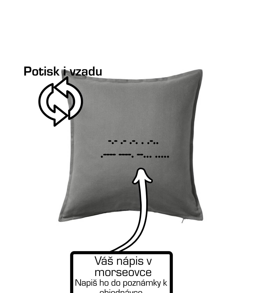 Morzeovka - váš nápis Morzeovka - váš nápis