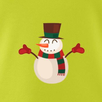 Vianočný snehuliak Vianočný snehuliak