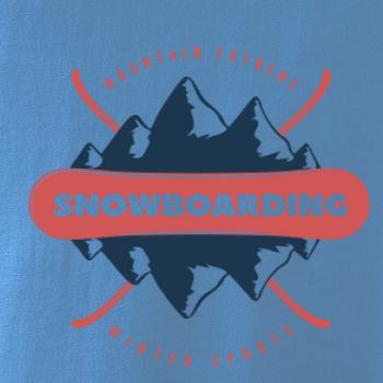 Snowboarding hory extreme