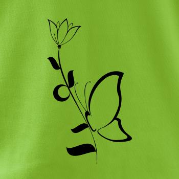 Motýľ na kytici Motýľ na kytici