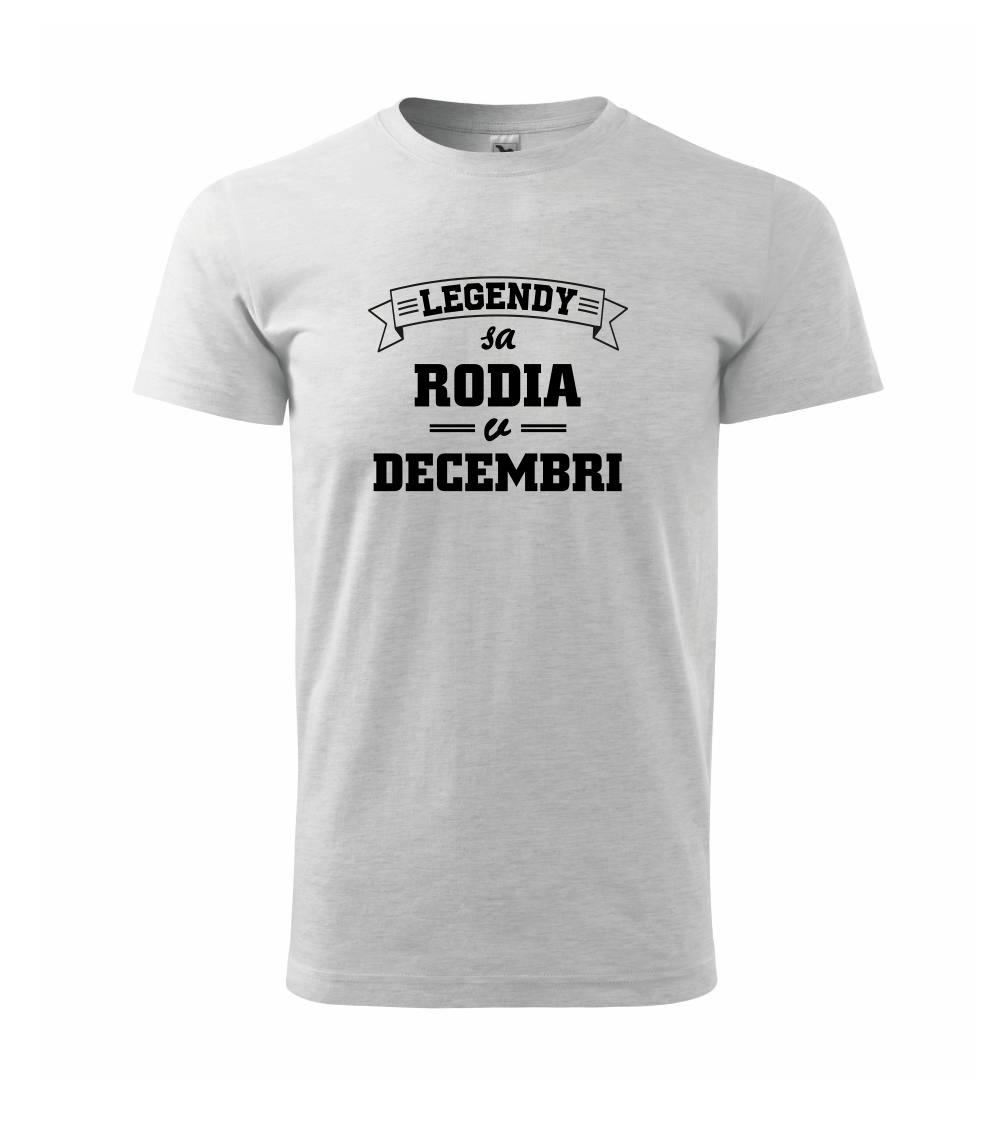 Legendy sa rodia v decembri Legendy sa rodia v decembri