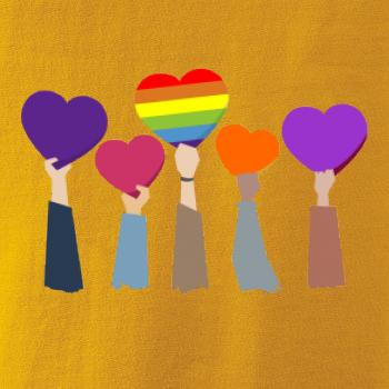 LGBT ruky srdce