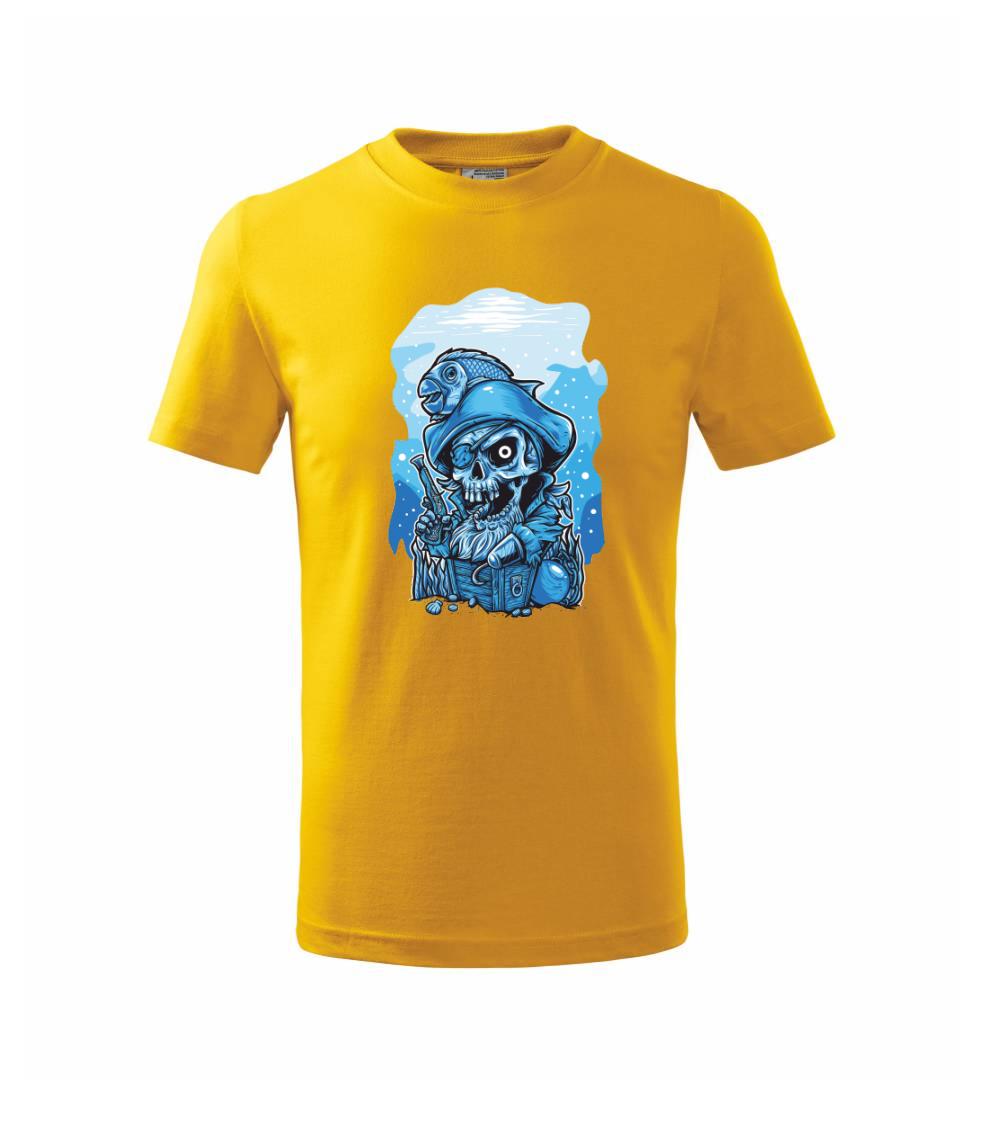 Lebka potápač poklad