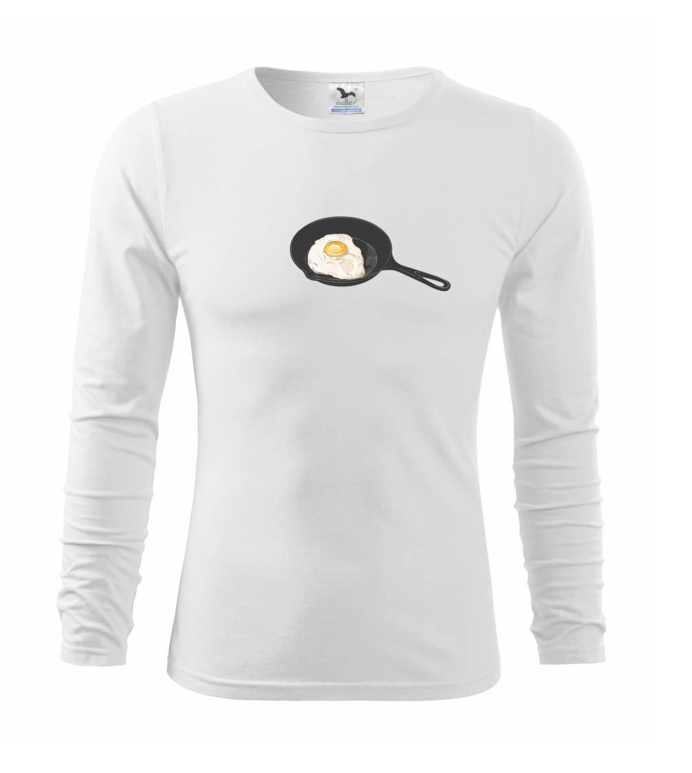 Raňajková panvička - Tričko detské Long Sleeve