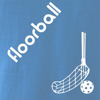 Floorball nápis šikmo