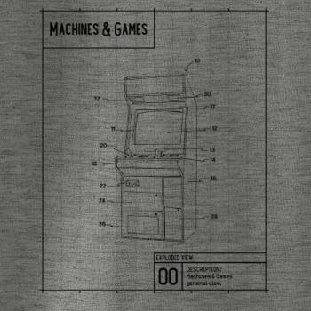 Nákres herný automat spredu Nákres herný automat spredu