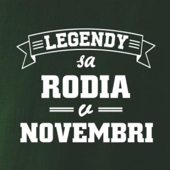 Legendy sa rodia v novembri