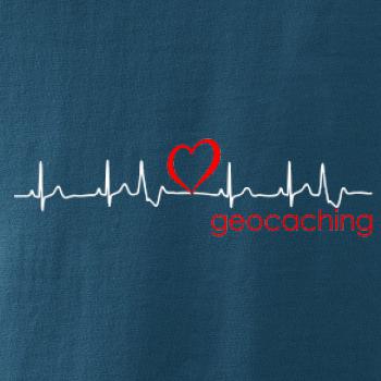 Moje srdce bije pre Geocaching -Text