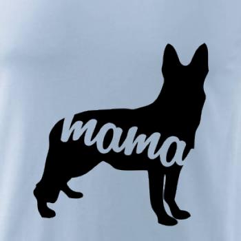 Nemecký ovčiak mama obrys