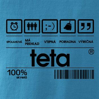 Čiarový kód - teta