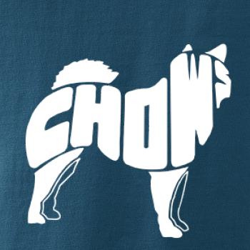 Čau Čau - nápis v tele Čau Čau - nápis v tele