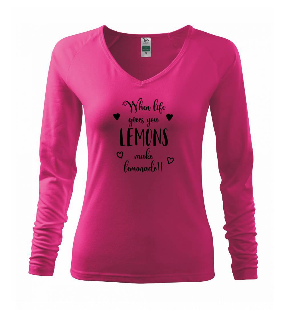 Ostatné nápisy - Think out of the box - Tričko dámske Elegance