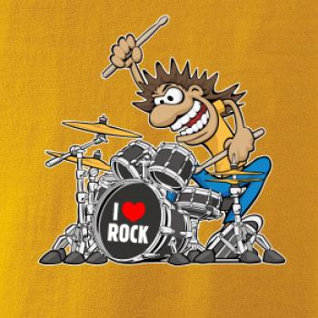 I love rock bubeník I love rock bubeník