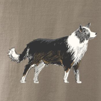 Border kólia kreslená