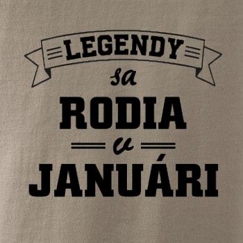 Legendy sa rodia v januári