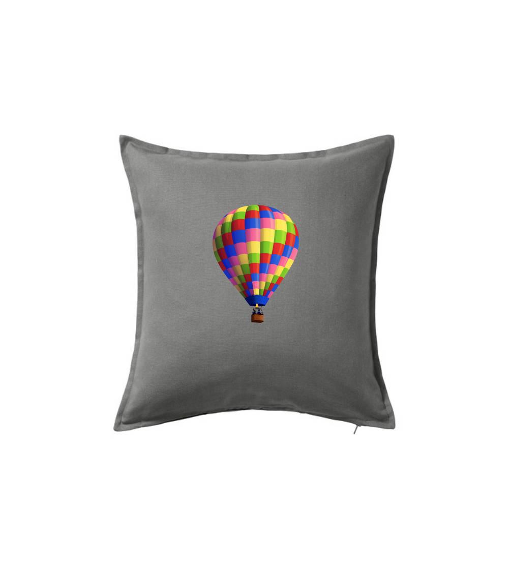Trička pre cestovateľov - Farebný balón - Vankúš 50x50