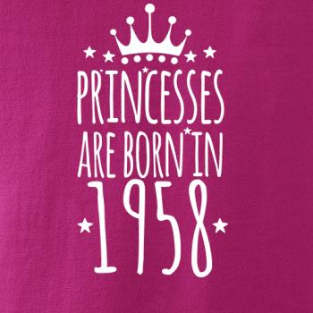 Princesses are born in 1958
