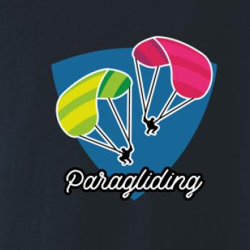 Paragliding dva padáky