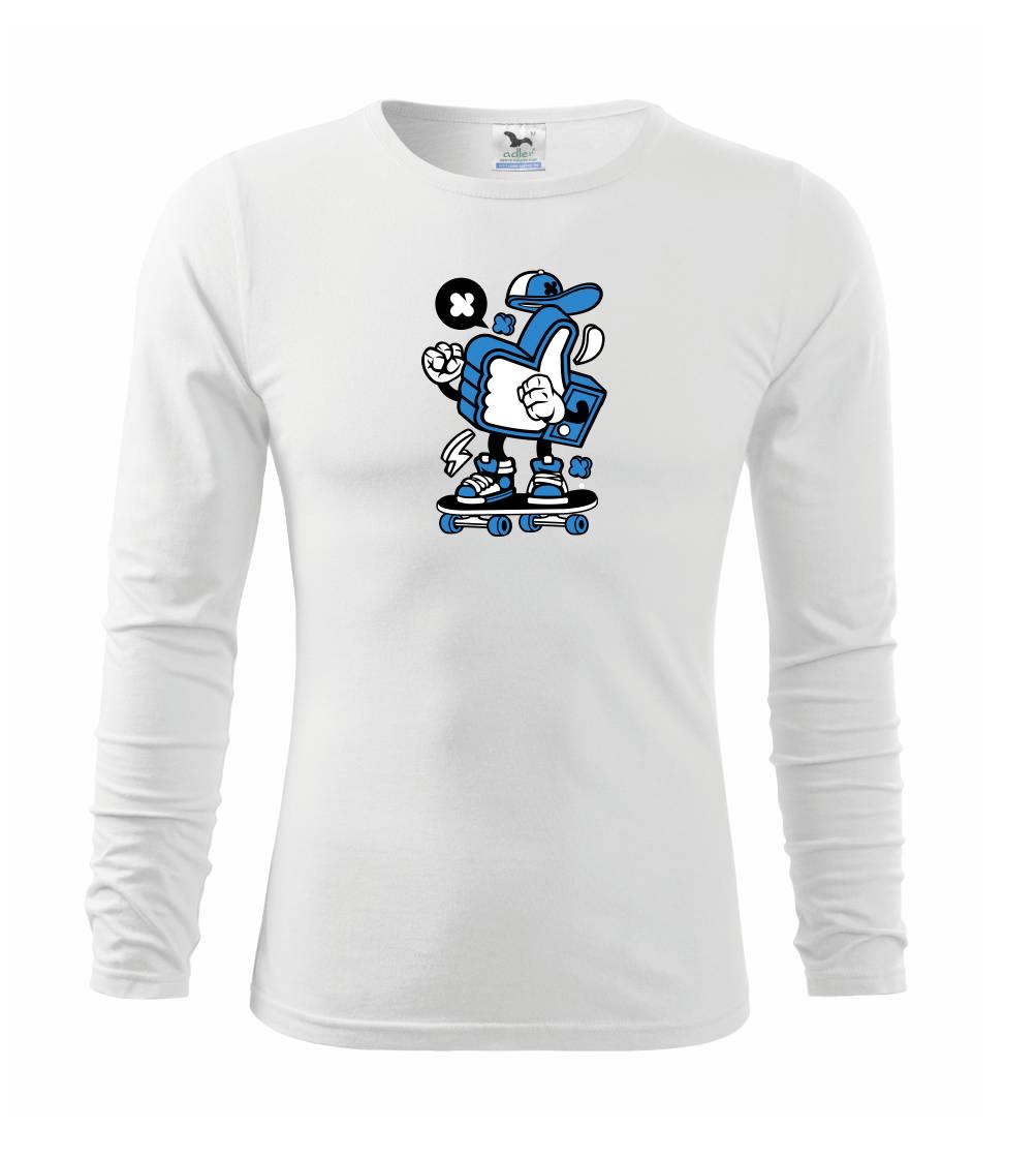 Tričká pre ajťákov - Lajkár - Tričko s dlhým rukávom FIT-T long sleeve