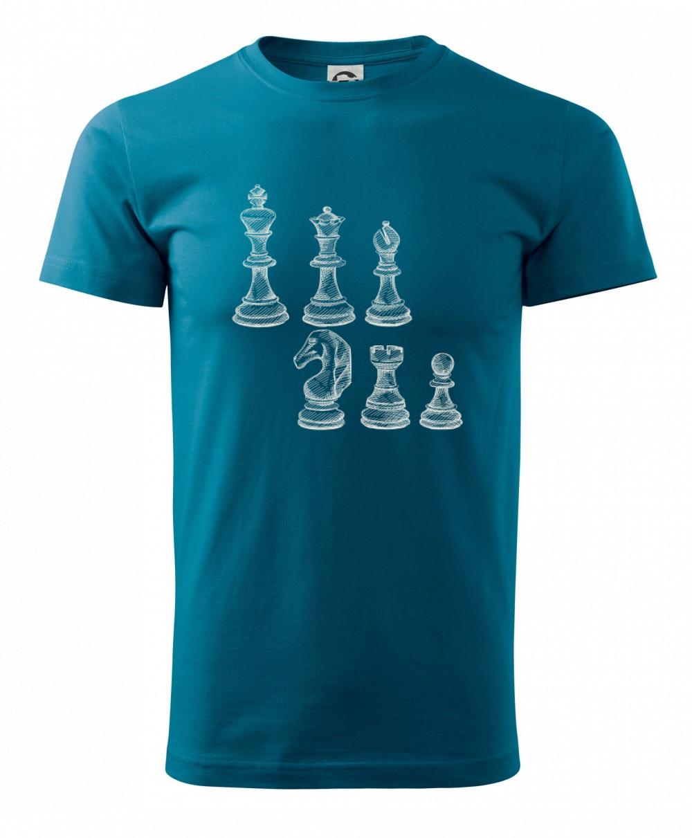 Šachové figúrky kreslené Šachové figúrky kreslené