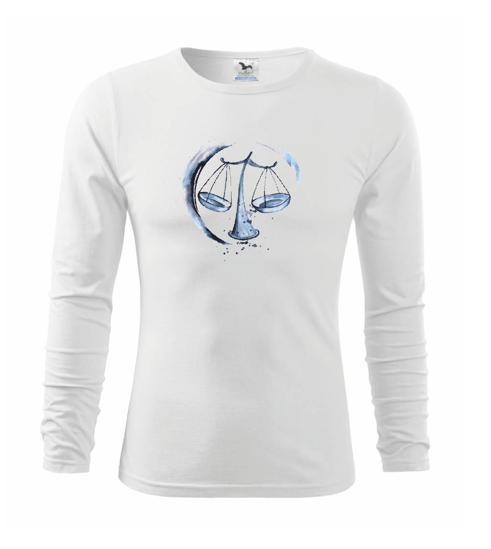 Tričká váhy - Váhy kreslené v kruhu - Tričko s dlhým rukávom FIT-T long sleeve