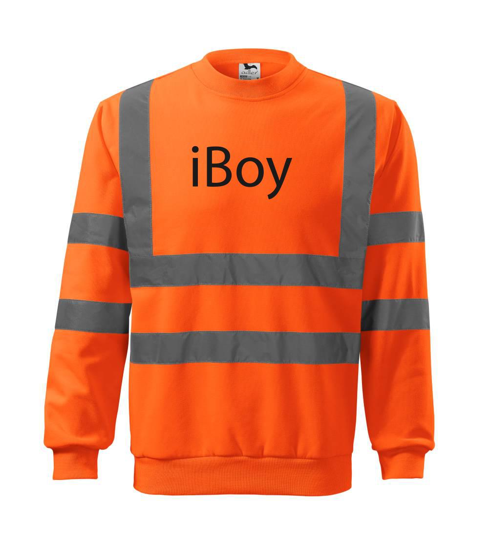Tričká pre ajťákov - iBoy - Reflexná mikina