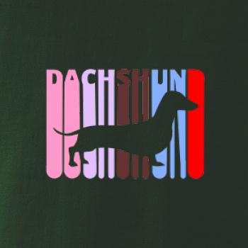 Jazvečík Roztečený nápis