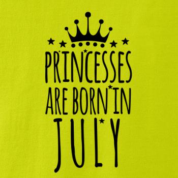 Princesses are born in July