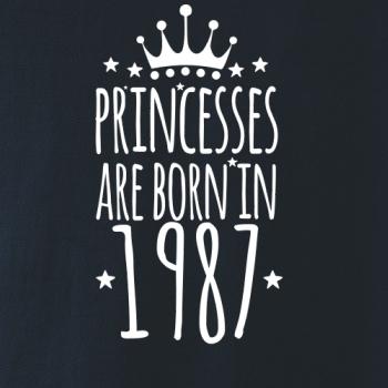 Princesses are born in 1987