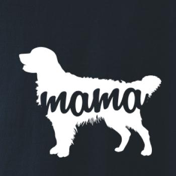 Zlatý retriever mama obrys