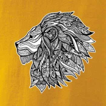 Hlava leva - mandala