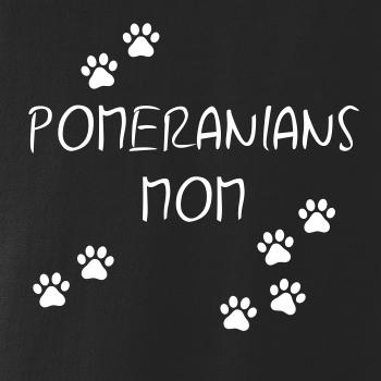 Pomerian mom (Nemecký trpasličí špic)  (Reflexné labky)