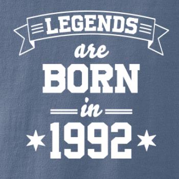 Legends are born in 1992