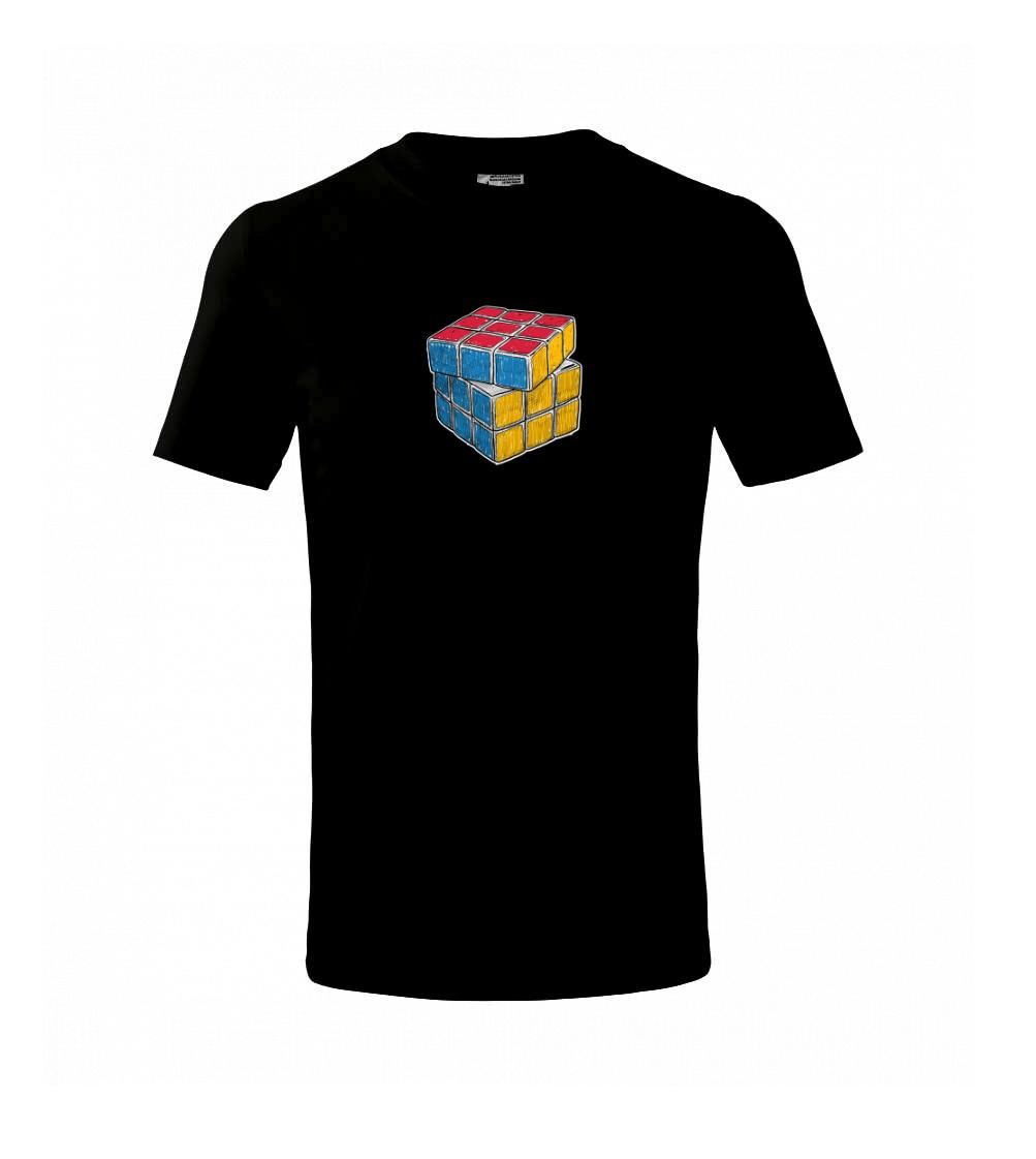 Rubikova kocka kreslená Rubikova kocka kreslená