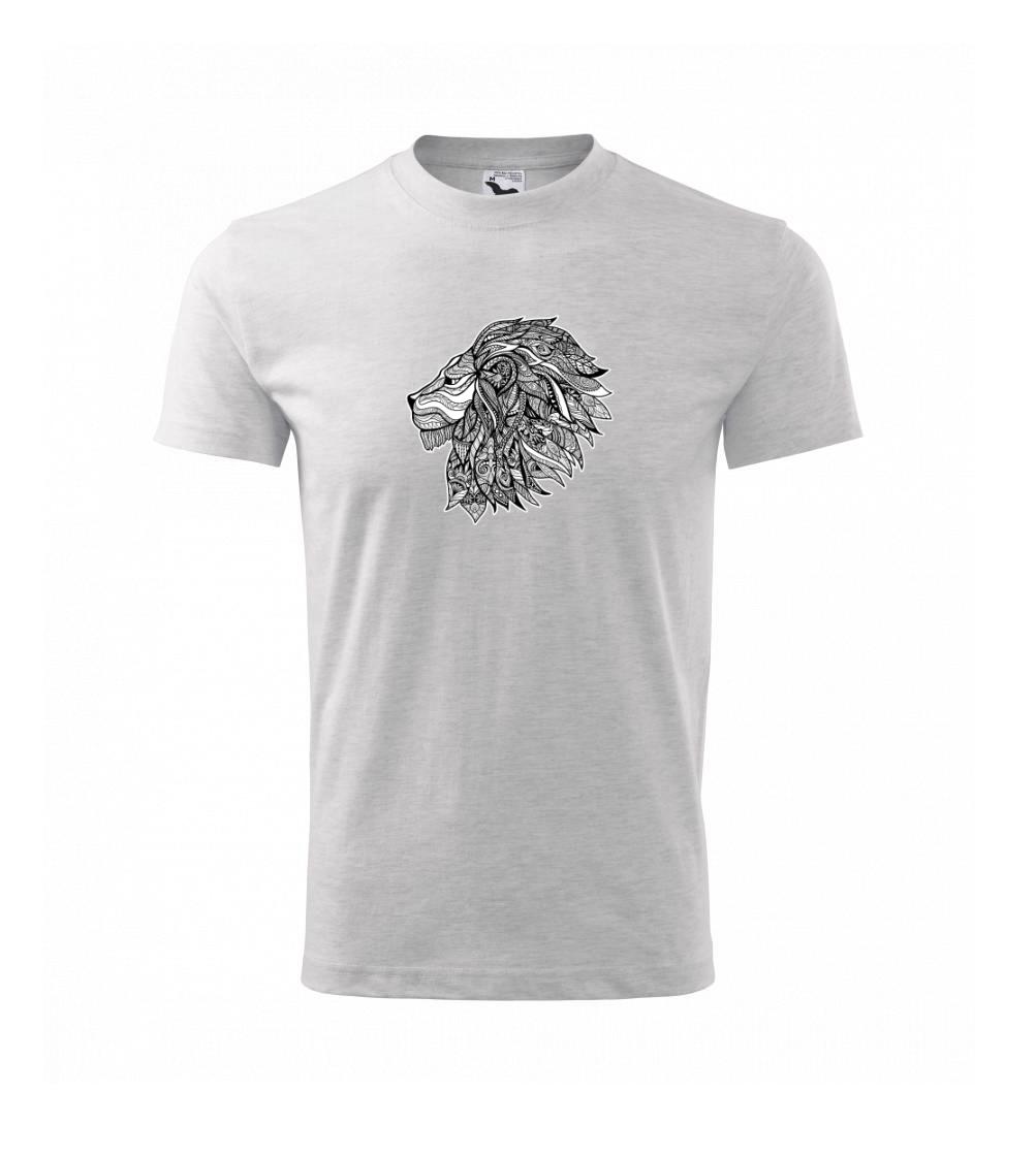 Hlava leva - mandala