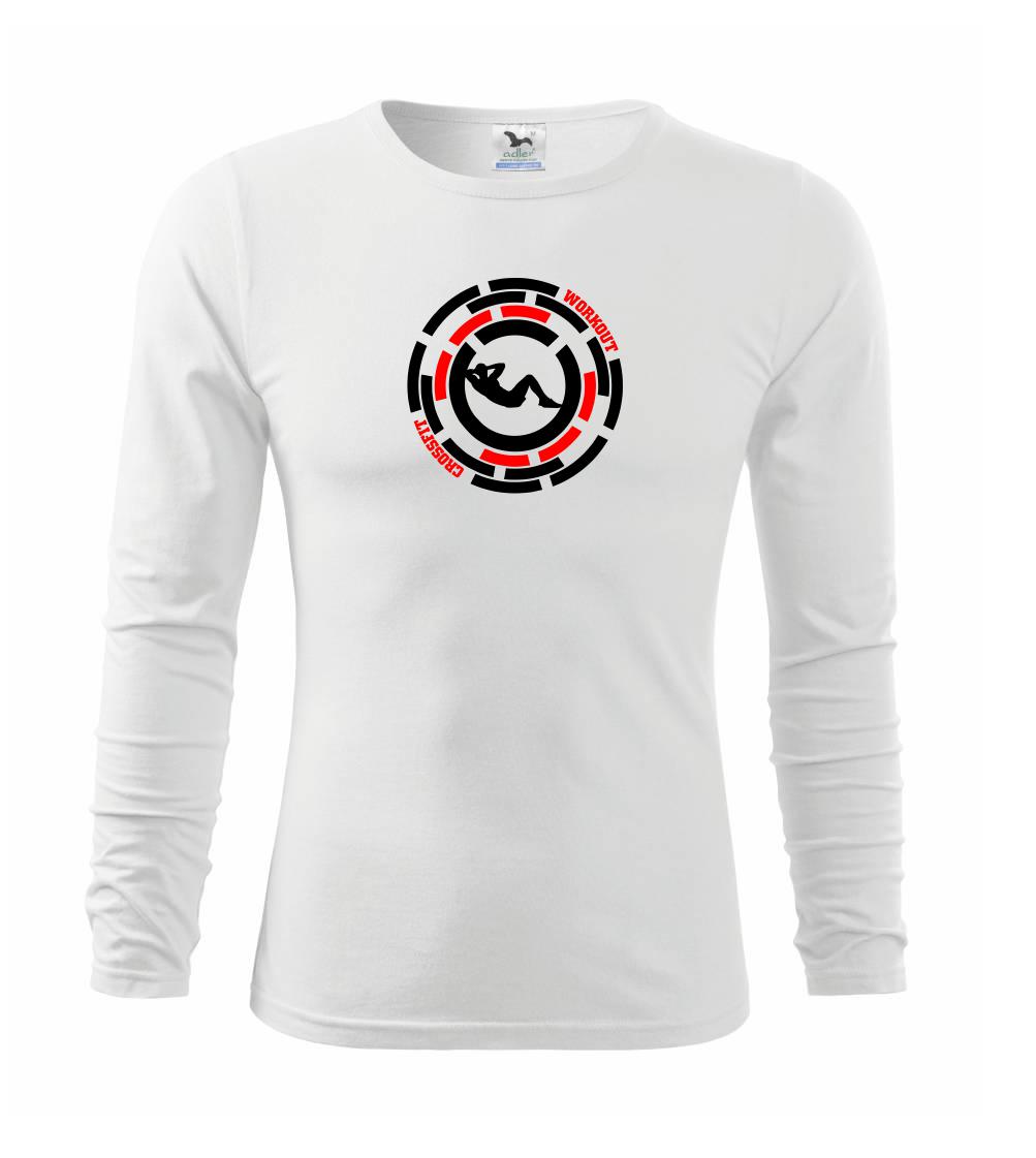Posilňovani - Crossfit Workout - Tričko detské Long Sleeve