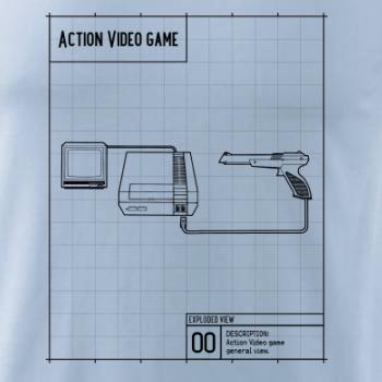 Nákres videohra so zbraňou Nákres videohra so zbraňou