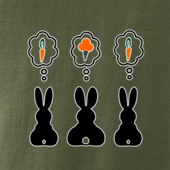 Králici premýšľajú, čo by zožrali Králici premýšľajú, čo by zožrali