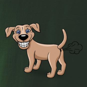 Prdiace pes kreslený (Hana-creative)